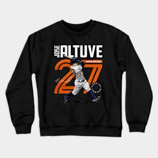 jose altuve inline Crewneck Sweatshirt